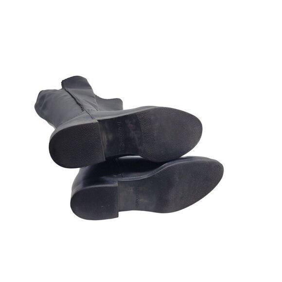 Franco Sarto Vegan L-Charlotte Womens Black Over The Knee Boots 9.5 Equestrian - Picture 12 of 13